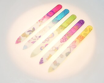 High Quality Crystal Glass Nail Care File For Professional Nail Art & Style