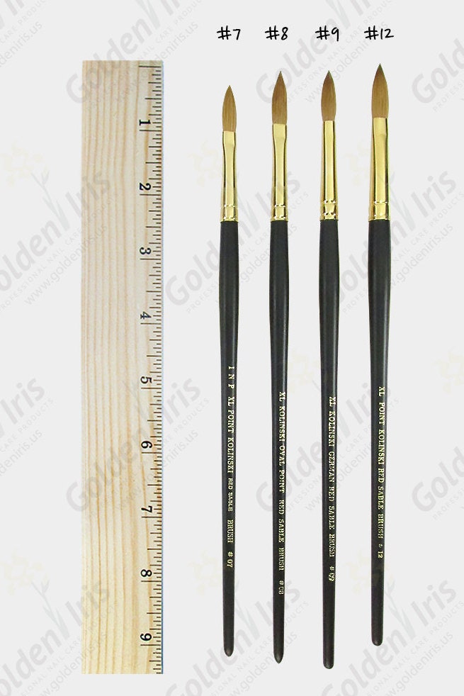 Kolinsky Acrylic Nail Brush 7 8 9 12 For Professional Etsy