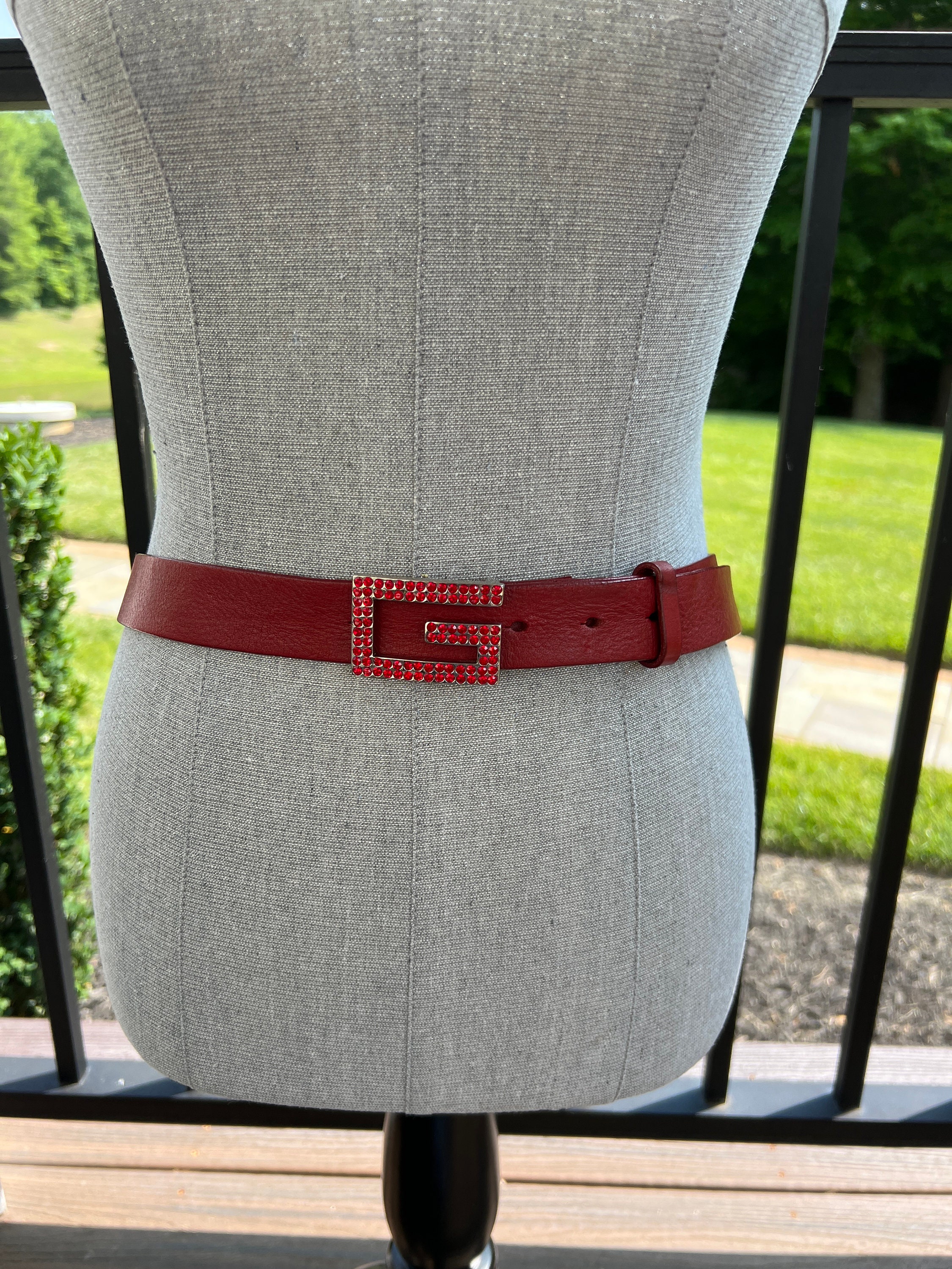 Guess red belt discount