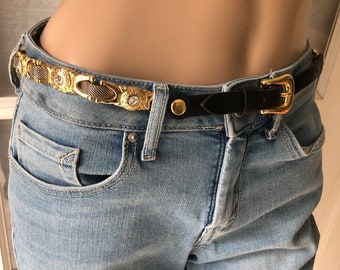 小物 versace triple belt archive mode fashion Gianni Versace Vintage AW 1992 Miss S&M Black Leather and