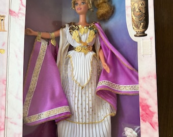 Vintage 1995 Gracian Goddess Barbie, Eras Collection, NIB