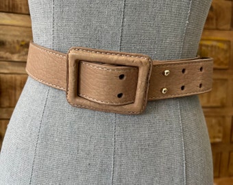 Talbots Vintage Bamboo Buckle Brown Belt Talbots Vintage Bamboo Buckle Brown Belt - Etsy main image 3