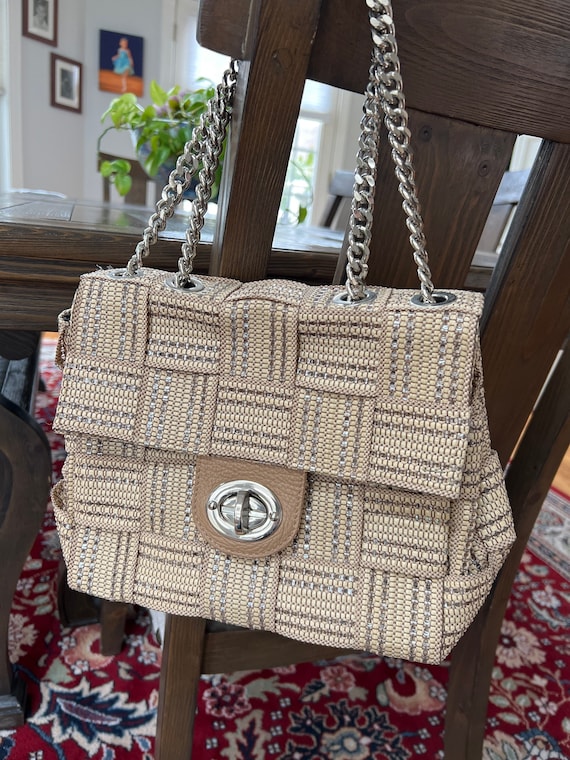 Alma Tonutti Woven Handbag