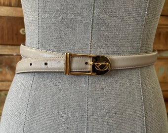 Vintage Korean Made Gold/silver Metal Rope Waist Belt - Etsy
