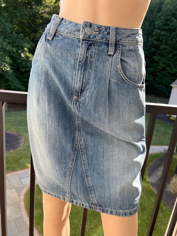 Vintage 90s Guess Los Angeles jeans high waist sk… - image 1