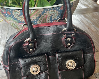 Christian Siriano for Payless Black Floral Shoulder Purse Handbag Ruffles Etsy