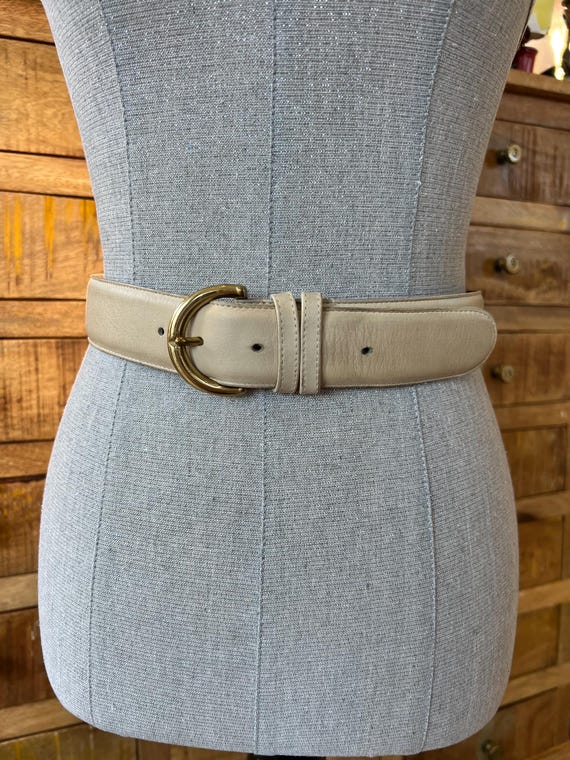 Vintage 80’s COACH Glove Tanned Cowhide Tan Leather Belt size 34 Coach | Accessories | Vintage Coach Sz 34 Glove Tanned  main image 2