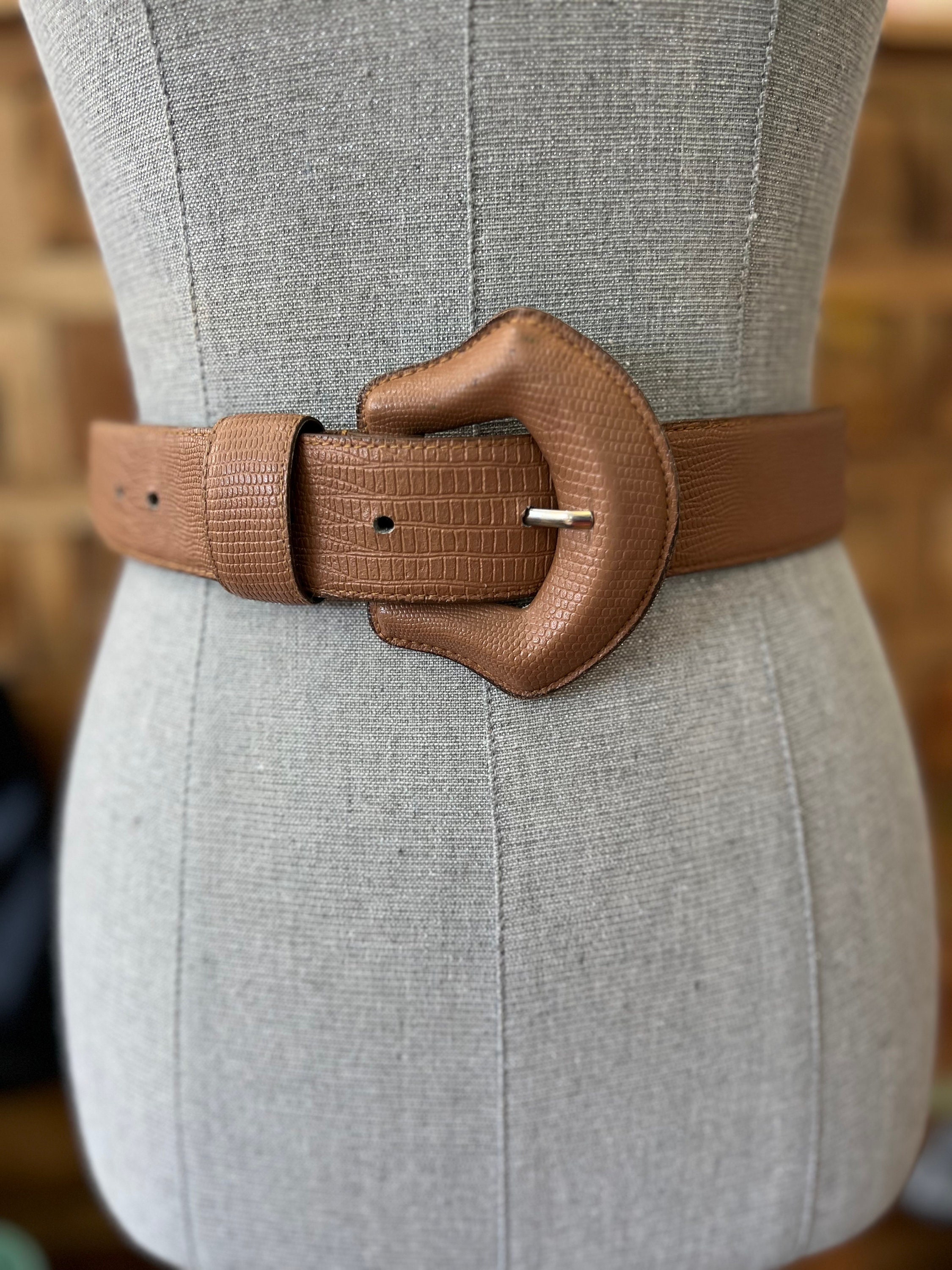 Vintage Ann Taylor wide soft suede belt made in France Ann Taylor Belts - Etsy main image 4