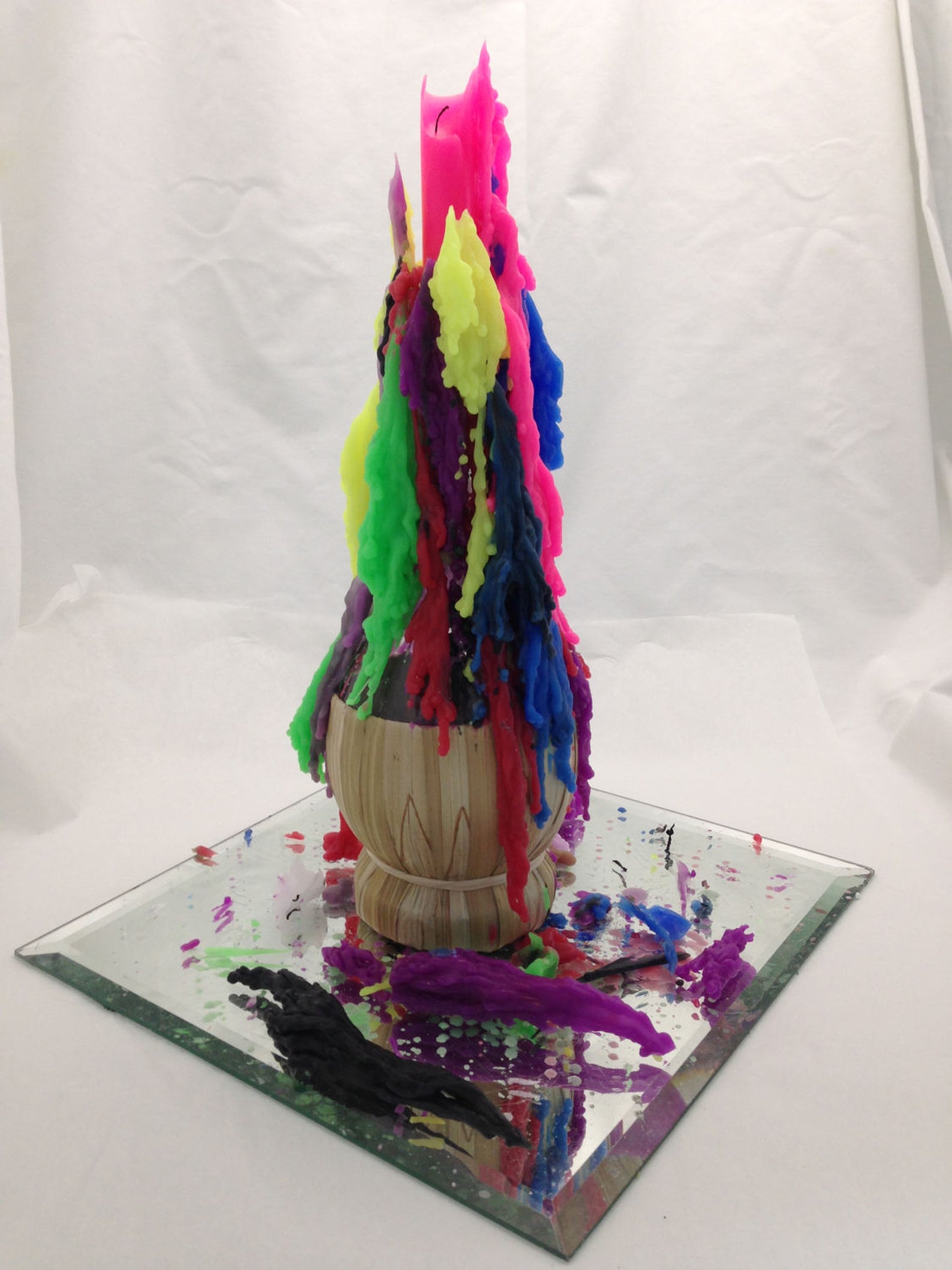 20 Bottle Drip Candles & Chianti Wine Bottle Dripper Gift Etsy