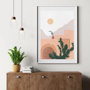 Sol del Alto Desierto - Póster Varios Tamaños - La Diosa Gitana