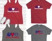 cute women's texas rangers shirt