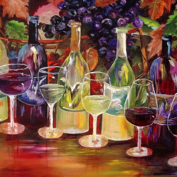 Wine Painting,Wine Print,Wine Room,Wine,Living Room Decor,Wine Room,Bar Wall Decor,Wine Wall Decor,Wine,Autumn wine Print,mothers day gift