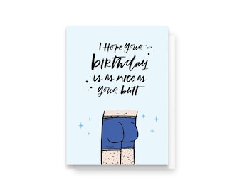 etsy birthday cards for him