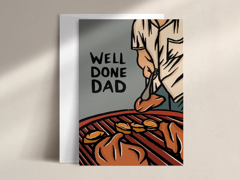 well done dad father's day card DAD0002 image 1