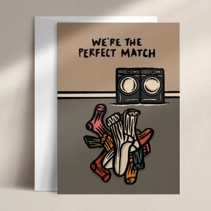 somos una pareja perfecta / tarjeta de amor / LV0002
