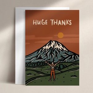 huge thanks thank you card TH0002 image 1