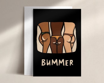 bummer | encouragement card | SY0002