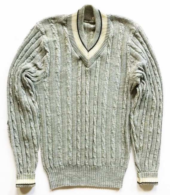 Sweater with elbow patches