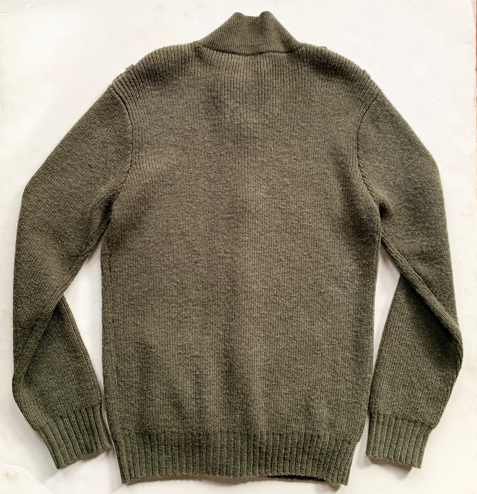 Olive Drab Military Style Cardigan Zip up With Buttons - Etsy