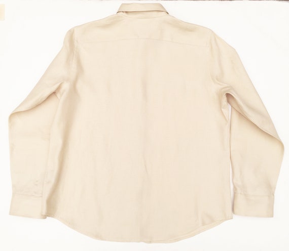 Tan LS Linen Shirt Ralph Lauren - image 2