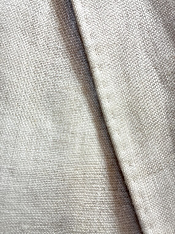 Pale Linen 2 Button Jacket  L - image 6