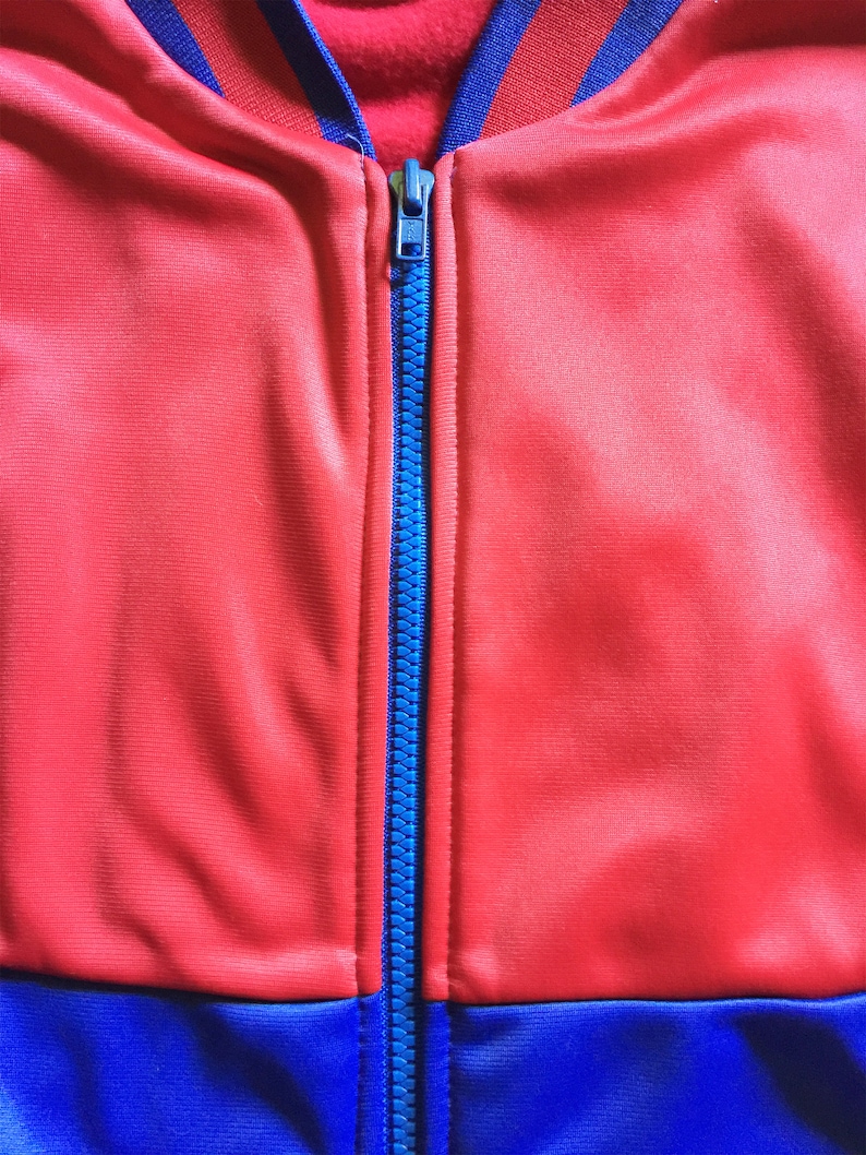 Vintage Red and Blue Track Jacket Japan