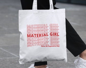 Material Girl Grocery Store Carry-All Tote Bag