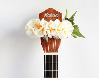 Ukulele lei /Ukulele Accessories, Ukulele strap, Ukulele gift, Ukelele strap, Ukulele case, Uke, Music gift, Music teacher gift, Ribbon lei,