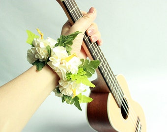 Ukulele lei / Ukulele accessoires, Ukulele band, Uke, Ukulele geval, sopraan ukelele, lint lei, Ukulele cadeau, muziek geschenken, Ukelele, Hawaii