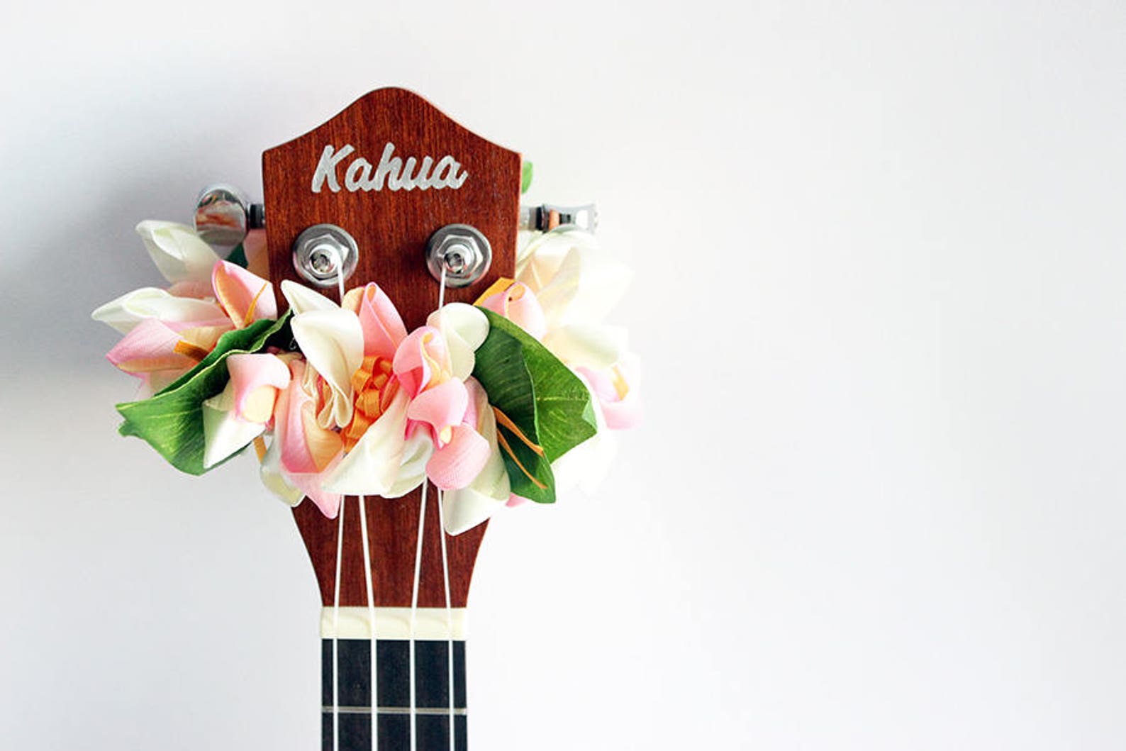 Ukulele Lei / Ukulele Gifts Ukulele Accessories Ribbon Leis Etsy