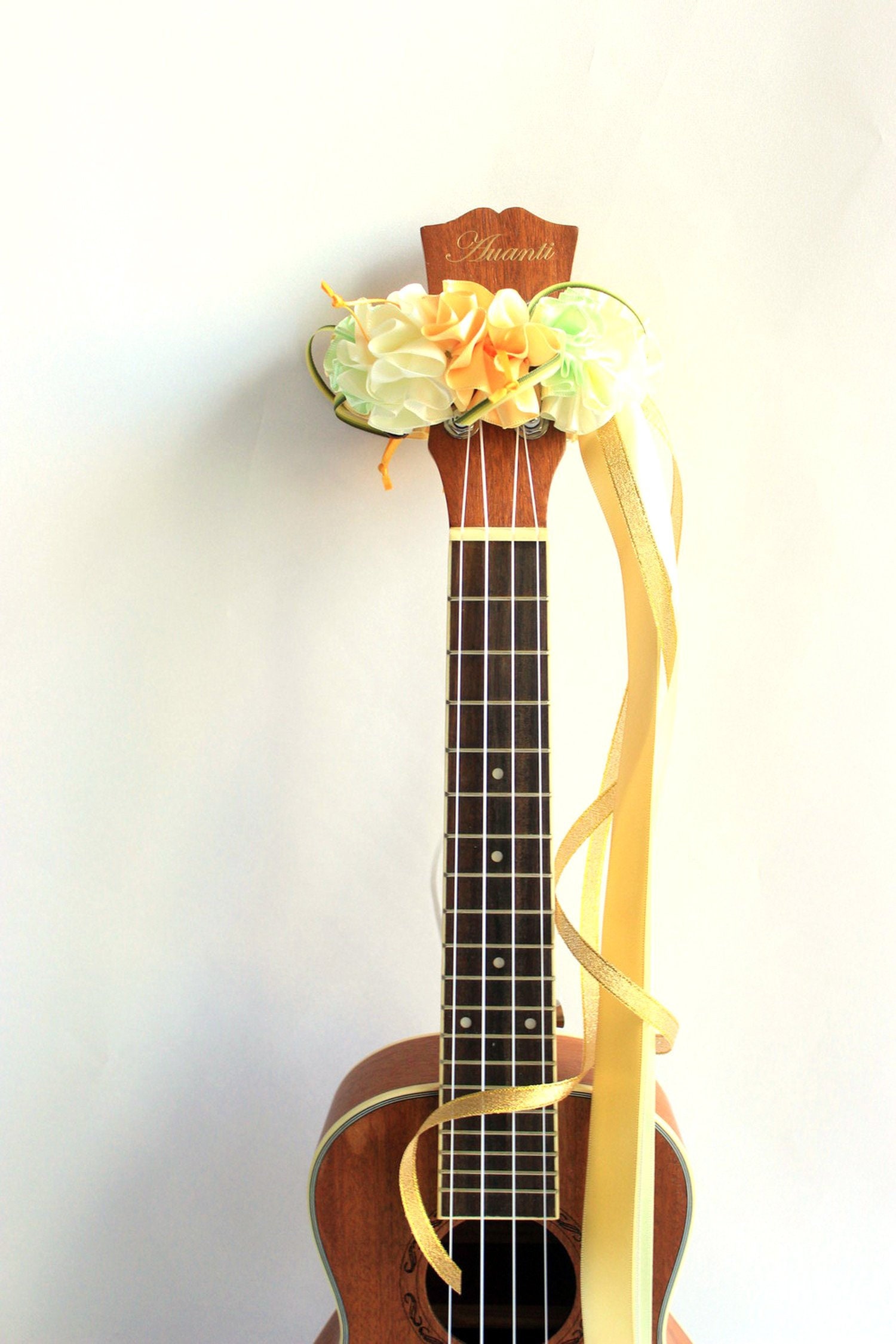 Ukulele lei hanging ribbon YWukulele accessoriesribbon Etsy