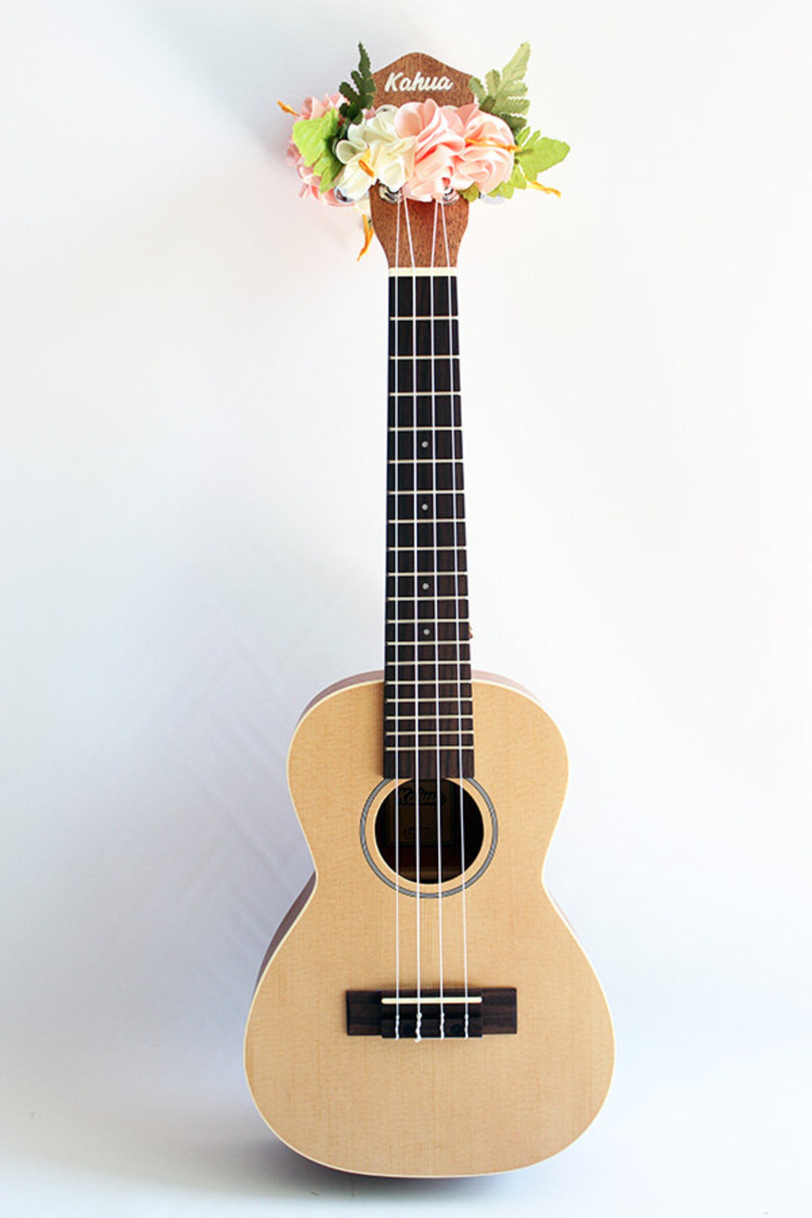 Ukulele Lei / Pink Hibiscus Ukulele Gifts Ribbon Leis Etsy