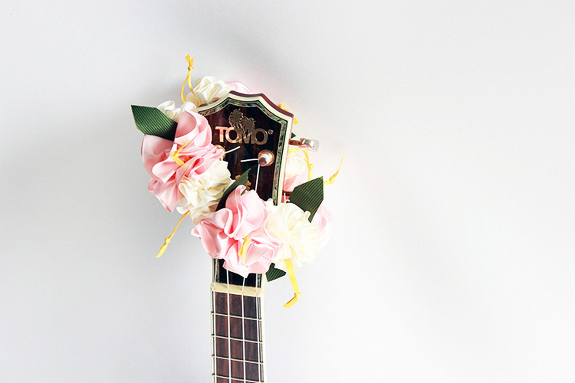 Ukulele lei / Ukulele gifts Ribbon leis Hawaiian crafts Etsy
