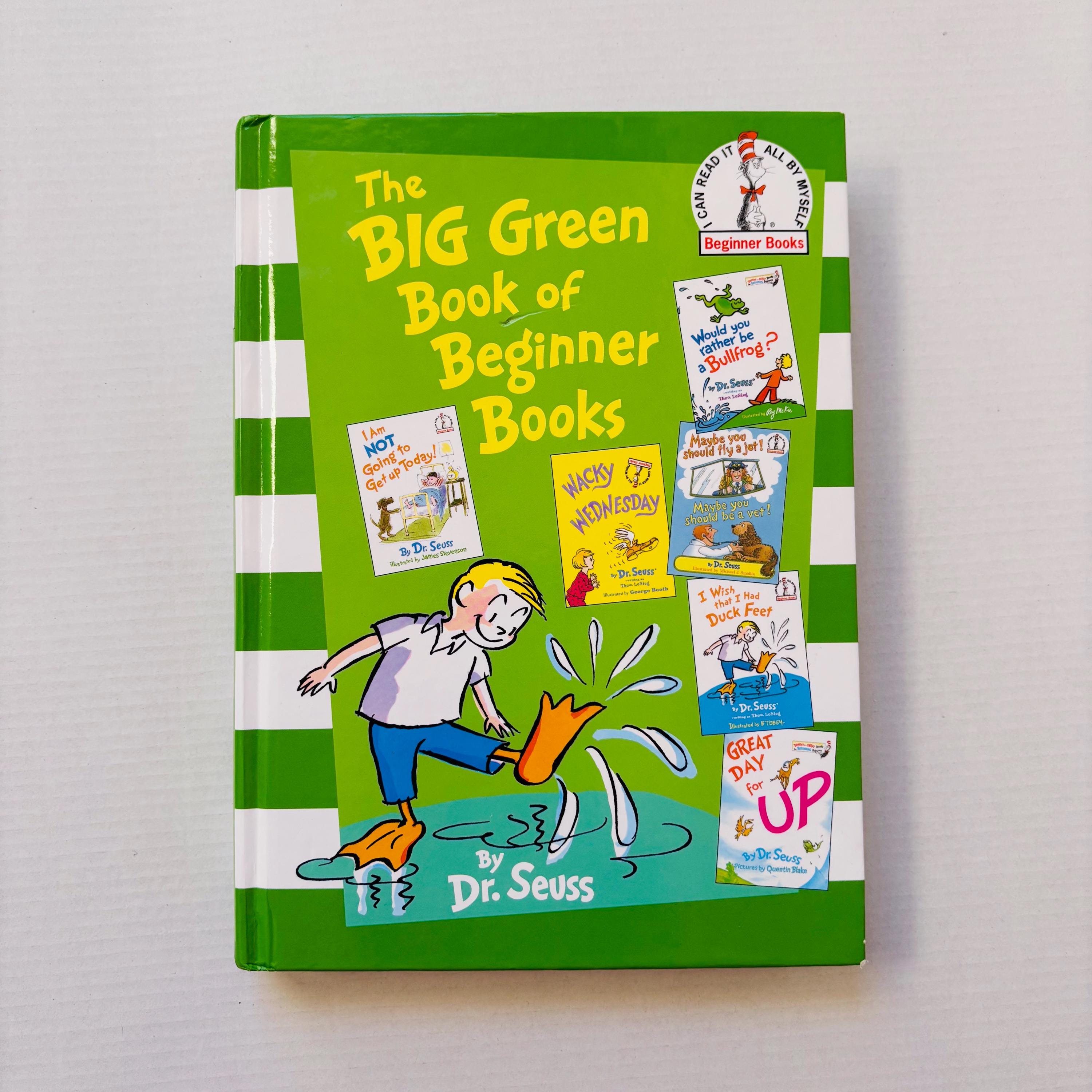The Big Green Book of Beginner Book 1997 by Dr. Seuss Hardcover