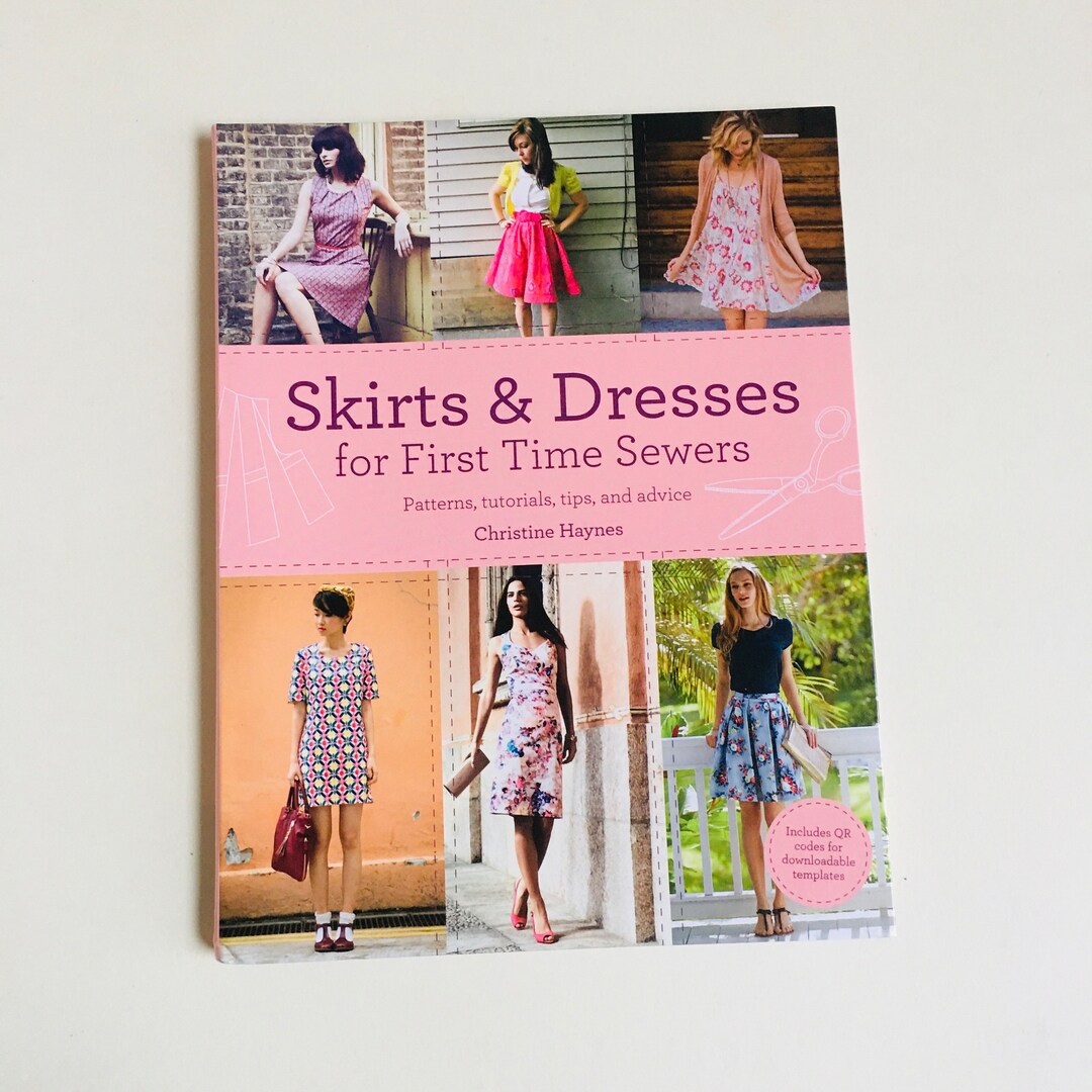 Skirts and Dresses Clothes Pattern Book for First Time Sewers Patterns ...