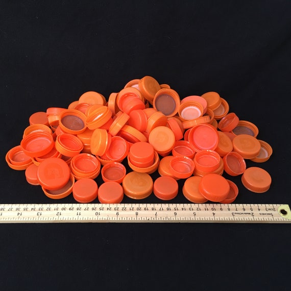 Plastic Water Bottle Cap 1.75 1.5 and 1.25 14 Oz 135pcs