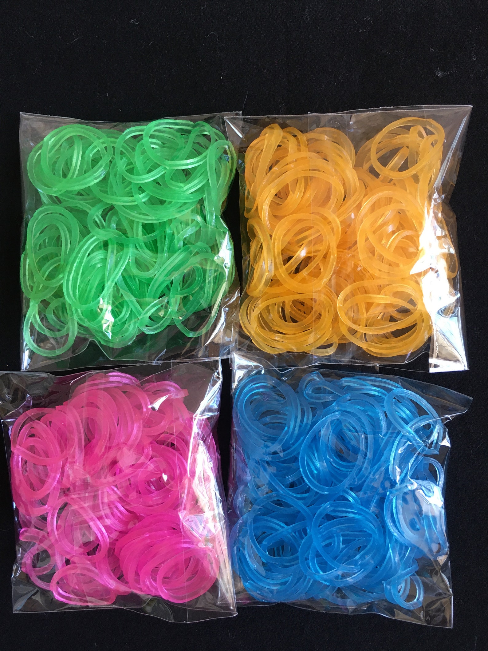 5000 Rubber Bands 50 Colors Refill For DIY Loom Bracelet Kit Etsy