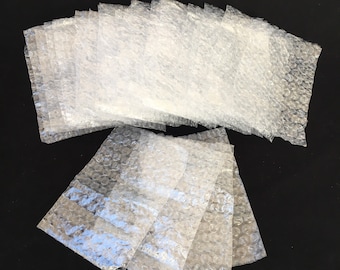 100 pcs Clear Bubble bags , Package Protective Bubble bags ( 5.75 in x 4 in ) B-143