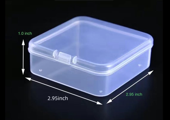 2x Craft Box Organizer Storage Container for Beads, Adjustable 15