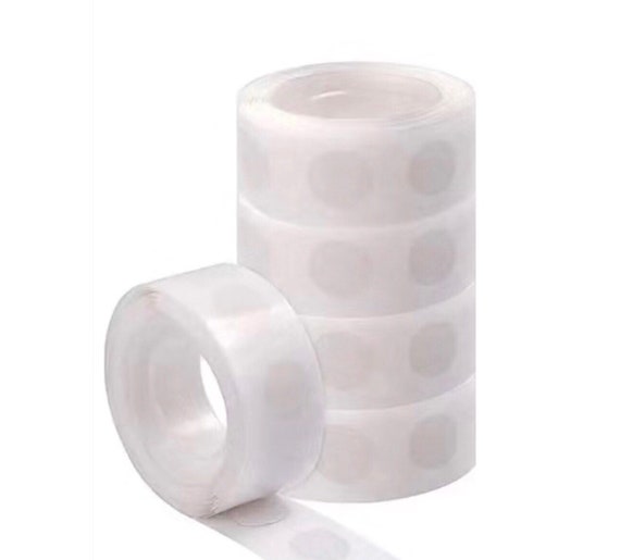 500pcs Balloon Glue Dot Roll / 5 Roll 100pcs Each Roll Round Dot Glue for  Wedding / Party D-72 