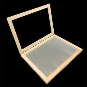2 Paper Making Screen A5 Size , Wooden Paper Making Frame 10 X 7.5 DIY ...