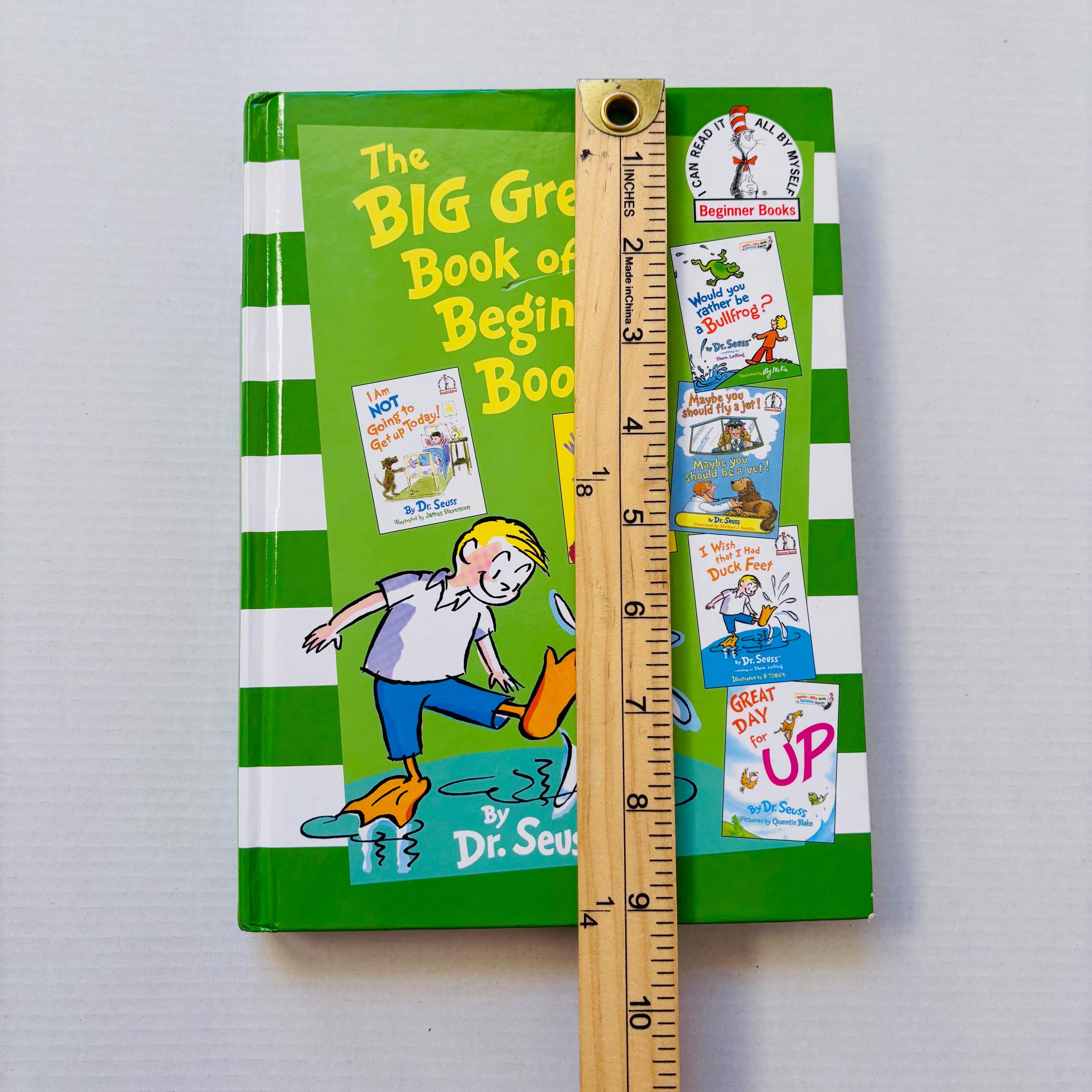 The Big Green Book of Beginner Book 1997 by Dr. Seuss Hardcover