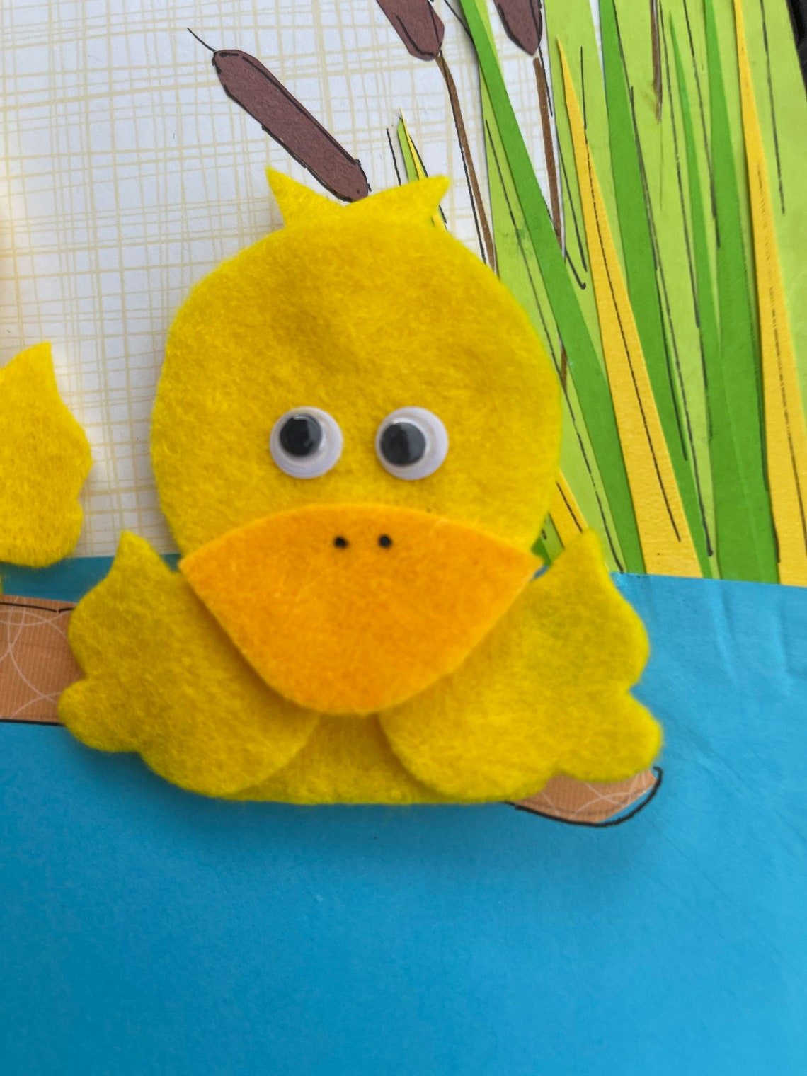 Five Little Ducks Finger Puppet Set Etsy Australia