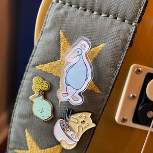 Royal Duck Pin, Acrylic Lapel Pin