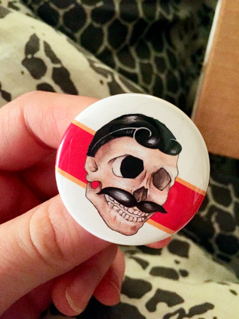 Bohs Till Death Pinback Button