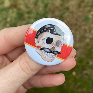 Bohs Till Death Pinback Button