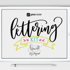 Procreate Lettering Kit