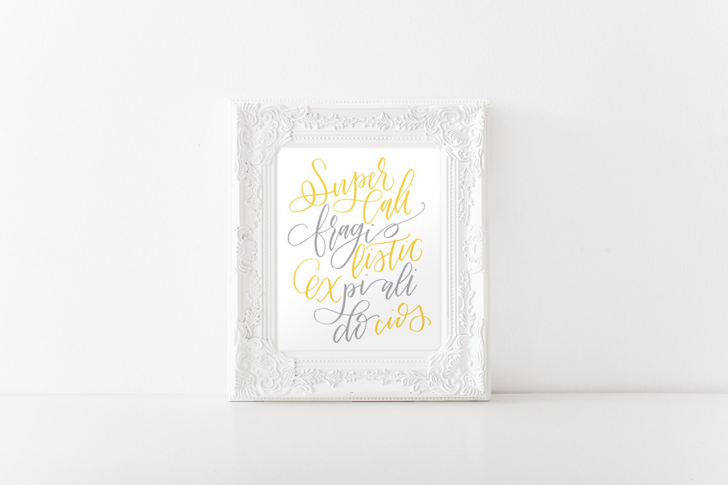 Supercalifragilisticexpialidocious Mary Poppins Art Print PDF - Etsy