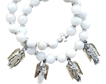 Archangel Michael, Archangel Uriel, Archangel Raphael, Archangel Gabriel Religious Bracelet