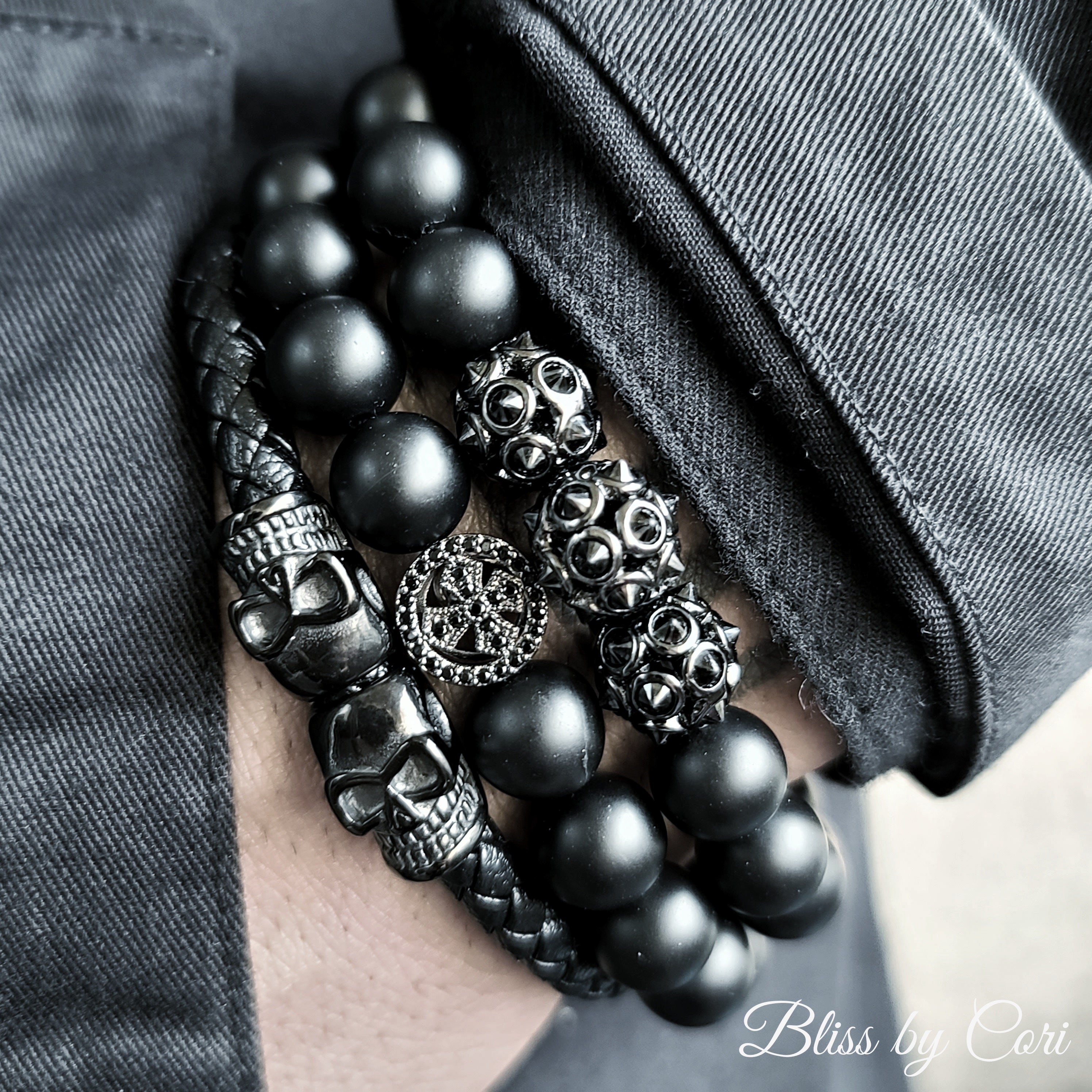 Mens rock and roll best sale bracelets